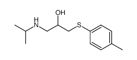 2-Propanol, 1-(isopropylamino)-3-(p-tolylthio)- picture