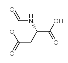 N-甲酰-L-天冬氨酸结构式