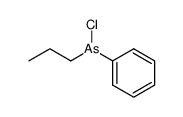 Chloro-n-propylphenylarsin结构式