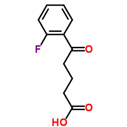 5-(2-氟苯基)-5-氧代戊酸结构式