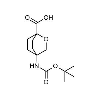 4-((tert-Butoxycarbonyl)amino)-2-oxabicyclo[2.2.2]octane-1-carboxylic acid picture