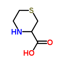 3-Thiomorpholinecarboxylic acid Structure