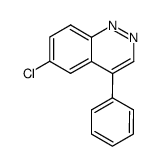 6-Chloro-4-phenylcinnoline Structure