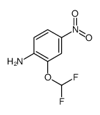 2-(Difluoromethoxy)-4-nitroaniline Structure