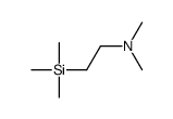 N,N-dimethyl-2-trimethylsilylethanamine结构式