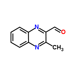 3-甲基-2-喹喔啉甲醛结构式