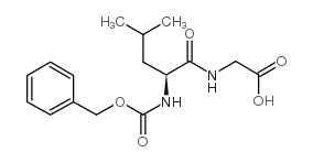 Z-Leu-Gly-OH structure