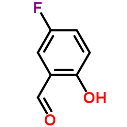 5-Fluoro-2-hydroxybenzaldehyde structure