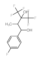 1-(4-Fluorophenyl)-2-methyl-4,4,4-trifluoro-3-trifluoromethyl-1,3-butanediol picture