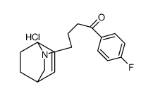 4-(5-azabicyclo[2.2.2]oct-2-en-5-yl)-1-(4-fluorophenyl)butan-1-one,hydrochloride Structure