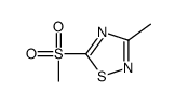 3-methyl-5-methylsulfonyl-1,2,4-thiadiazole Structure