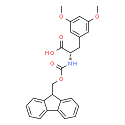 (S)-2-(((((9H-芴-9-基)甲氧基)羰基)氨基)-3-(3,5-二甲氧基苯基)丙酸图片