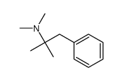 N,N,2-trimethyl-1-phenylpropan-2-amine Structure