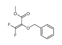 methyl 3,3-difluoro-2-phenylmethoxyprop-2-enoate Structure