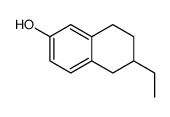 2-Naphthalenol,6-ethyl-5,6,7,8-tetrahydro-(9CI) Structure