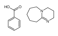 benzoic acid,2,3,4,6,7,8,9,10-octahydropyrimido[1,2-a]azepine结构式