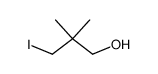 3-iodo-2,2-dimethyl-1-propanol Structure