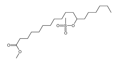 methyl 12-methylsulfonyloxyoctadecanoate Structure