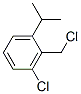 Chloro(chloromethyl)(1-methylethyl)benzene structure