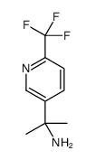 2-(6-(Trifluoromethyl)pyridin-3-yl)propan-2-amine structure