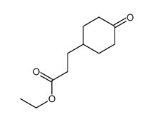 ethyl 3-(4-oxocyclohexyl)propanoate结构式