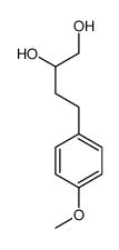 4-(4-methoxyphenyl)butane-1,2-diol结构式