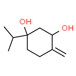 1,3-Cyclohexanediol,4-methylene-1-(1-methylethyl)-(9CI) structure