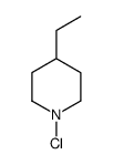 1-chloro-4-ethylpiperidine Structure