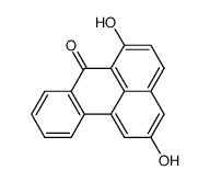 2,6-Dihydroxy-7H-benz[de]anthracen-7-one structure