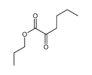 propyl 2-oxohexanoate结构式