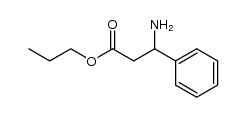 (+/-)-β-phenylalanine propyl ester结构式