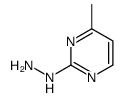 2(1H)-Pyrimidinone, 4-methyl-, hydrazone (9CI) structure