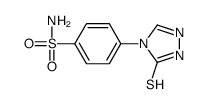 4-(5-sulfanylidene-1H-1,2,4-triazol-4-yl)benzenesulfonamide Structure