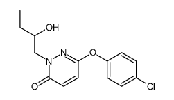 6-(4-chlorophenoxy)-2-(2-hydroxybutyl)pyridazin-3-one Structure