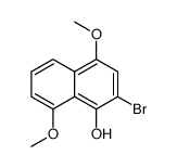 2-bromo-4,8-dimethoxynaphthalen-1-ol结构式