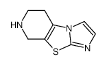 IMidazo[2',1':2,3]thiazolo[5,4-c]pyridine, 5,6,7,8-tetrahydro- Structure