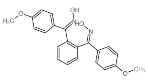 Benzene,o-di-p-anisoyl-, dioxime (8CI) structure