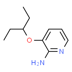 2-Pyridinamine,3-(1-ethylpropoxy)-(9CI) Structure