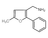 3-(Aminomethyl)-5-methyl-2-phenylfuran结构式