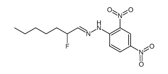 Heptanal, 2-fluoro-, (2,4-dinitrophenyl)hydrazone picture