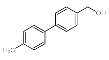 (4'-methylbiphenyl-4-yl)-methanol structure