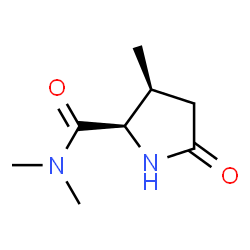 2-Pyrrolidinecarboxamide,N,N,3-trimethyl-5-oxo-,(2R,3S)-(9CI) picture