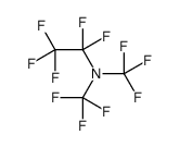 1,1,2,2,2-pentafluoro-N,N-bis(trifluoromethyl)ethanamine结构式