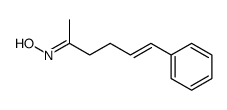 (E)-6-Phenyl-5-hexen-2-one oxime结构式