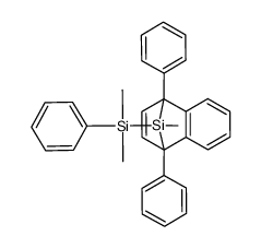 9-(dimethyl(phenyl)silyl)-9-methyl-1,4-diphenyl-1,4-dihydro-1,4-silanonaphthalene Structure