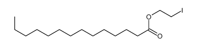 2-iodoethyl tetradecanoate Structure