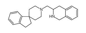 1'-[(1,2,3,4-tetrahydroisoquinolin-3-yl)methyl]-2,3-dihydro-1'H-spiro[indene-1,4'-piperidine] Structure