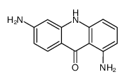 1,6-diamino-10H-acridin-9-one结构式