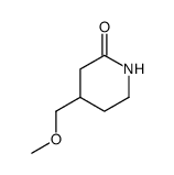 4-methoxymethyl-piperidin-2-one Structure