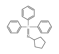 Cyclopentanamine,N-(triphenylphosphoranylidene)- Structure